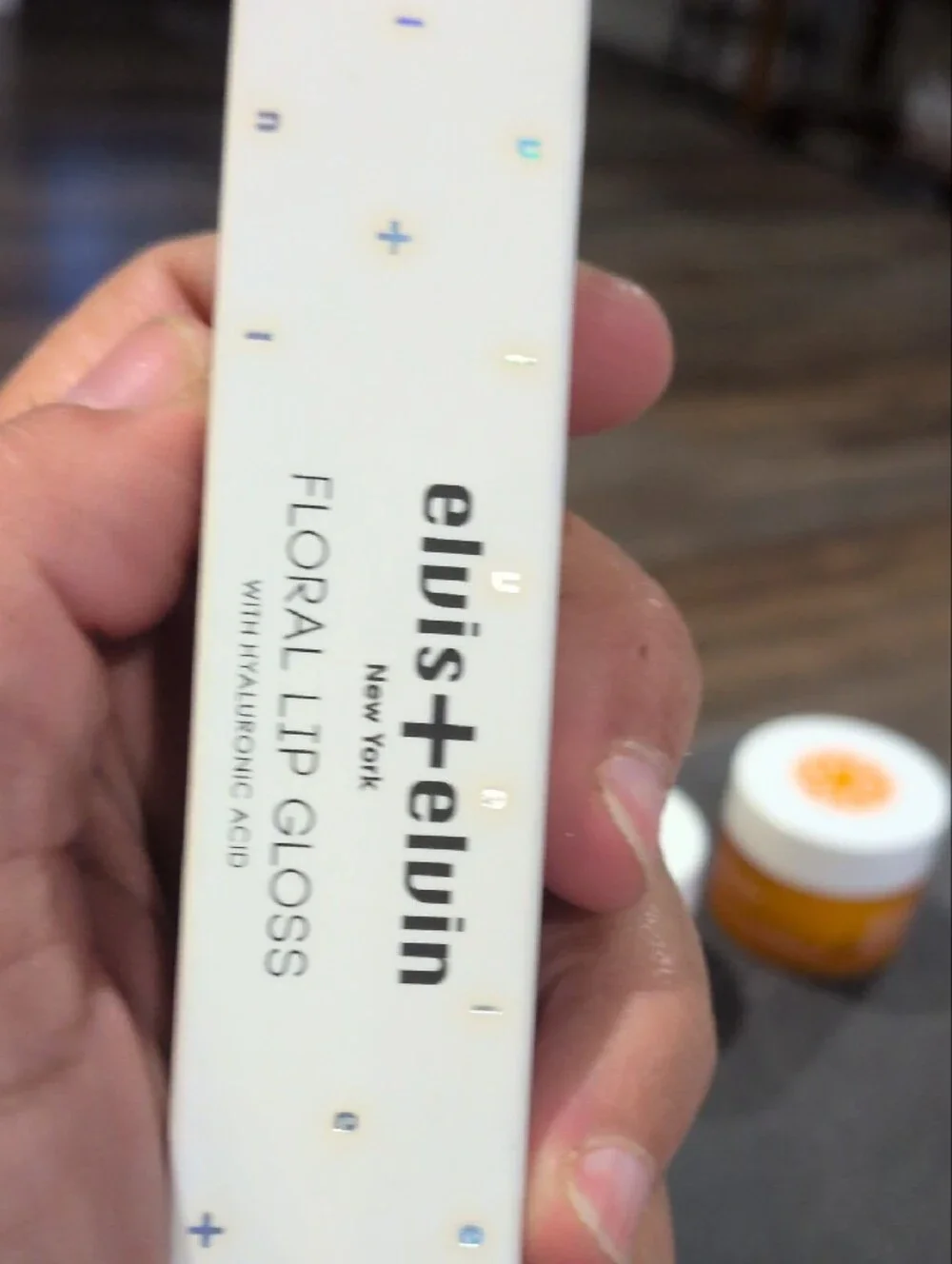 Floral Lip Gloss - White Packaging